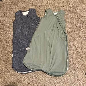 Copper Pearl Sleep Sacks - Blue and Green